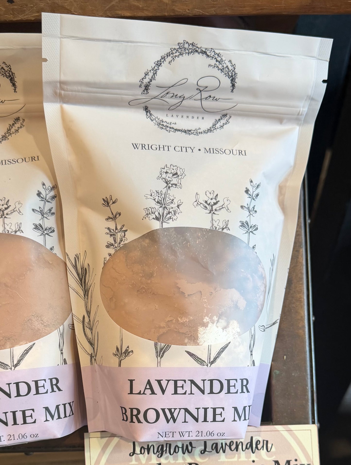 Lavender Brownie Mix