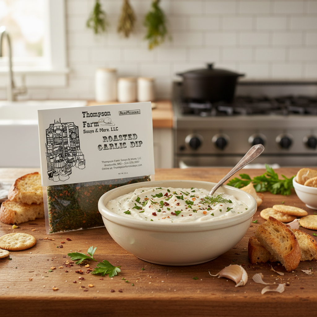 Roasted Garlic Dip