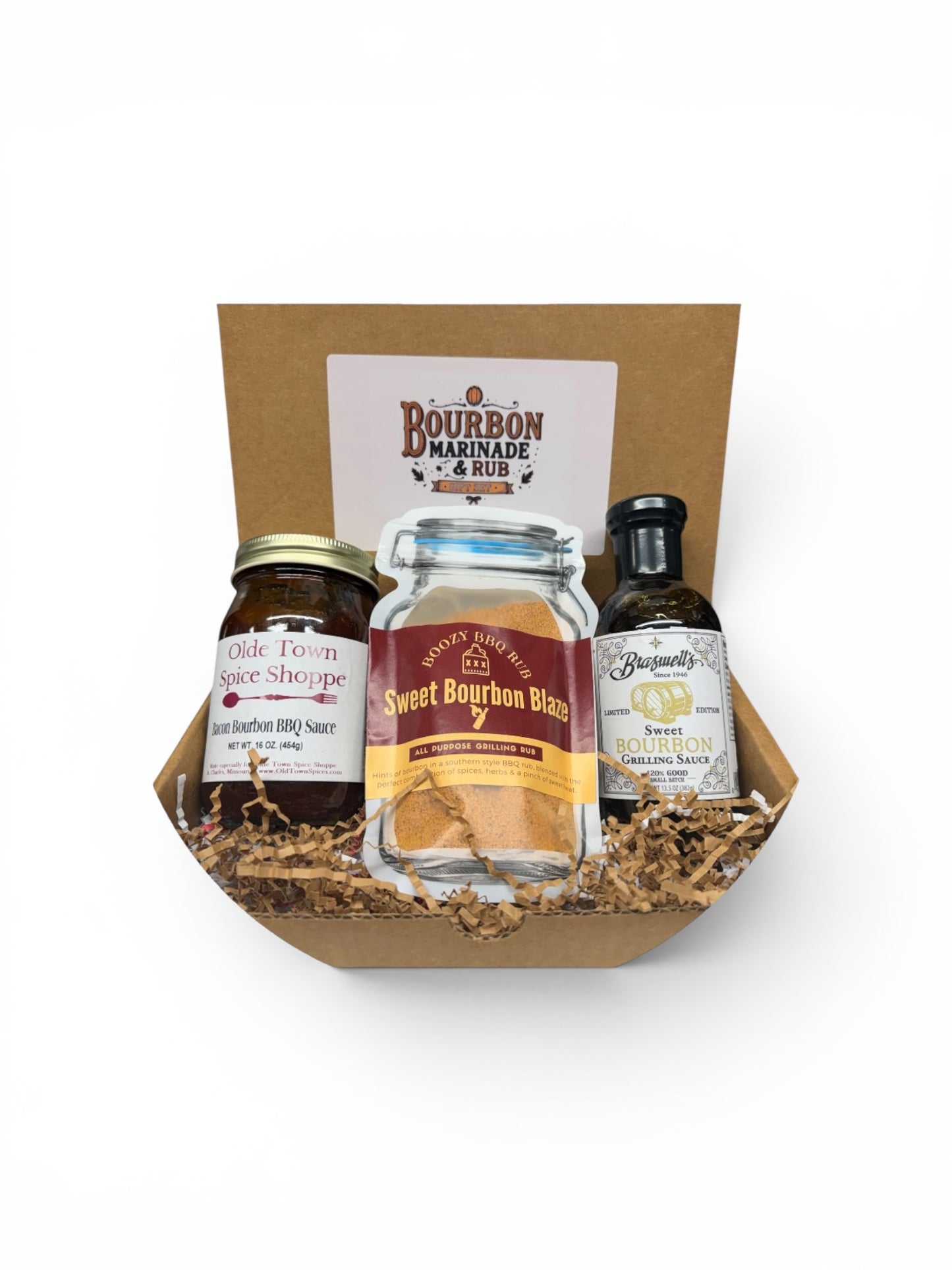 Bourbon Marinade & Rub Gift Set