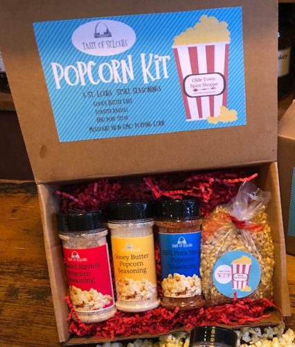 St. Louis Popcorn Seasoning Trio Gift