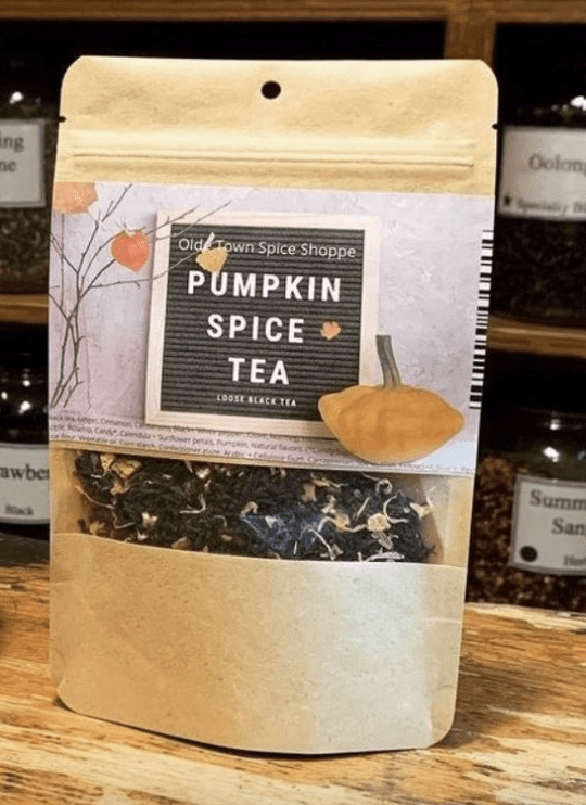 Pumpkin Spice Tea - Black - Loose