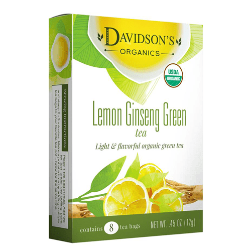 Lemon Ginseng Teabags - Green