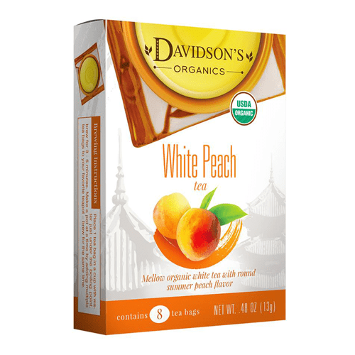 White Peach Teabags