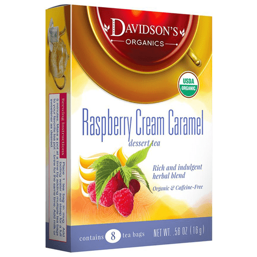 Raspberry Crème Caramel Teabags
