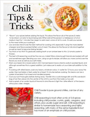 Chili TIps pg 1