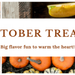 October email of recipes and tips, featuring Apple Pie Spice