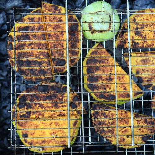 grilled pumpkin